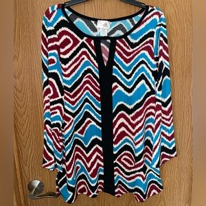 Lavish Striped Blouse